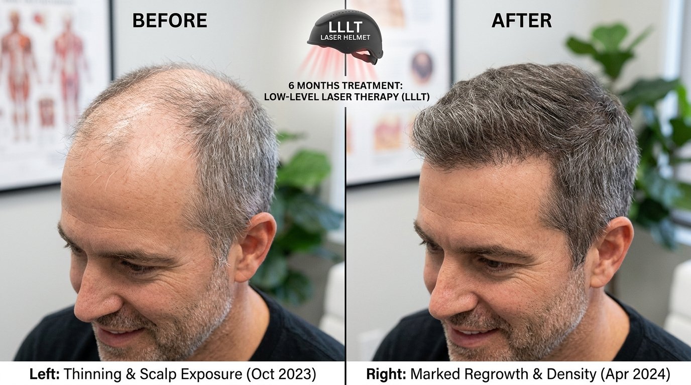 Laser Helmet (LLLT)